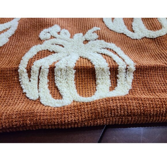 Fall Pillow Cover Pumpkin Decor Farmhouse Cottage Thanksgiving Accent Throw Case - Picture 6 of 9